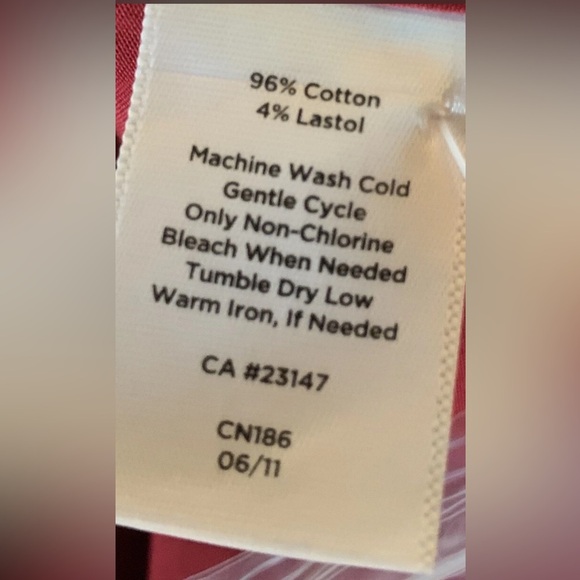 TALBOTS WOMAN’S TOP BLOUSE NEW $79.LONG SLEEVES COTTON WRINKLE RESISTANT SZ 16 - Picture 14 of 14